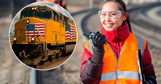 En Estados Unidos empresa de ferrocarriles está contratando personal latinoamericano