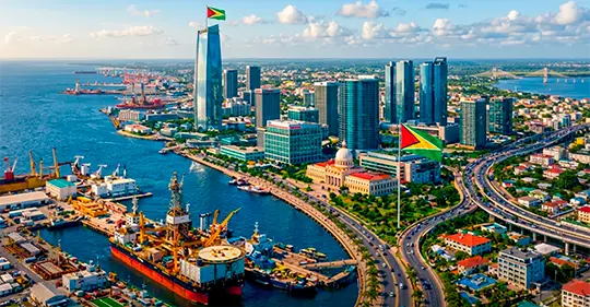 Guyana, el nuevo Dubái de América Esto explica su crecimiento